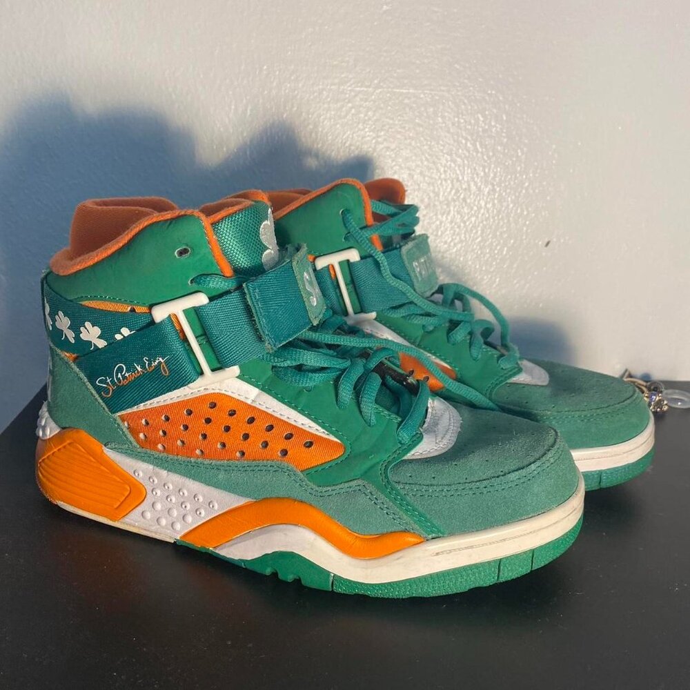 Patrick Ewing St. Patrick's Day Basketball Sneaker Men's Shoes Size 8